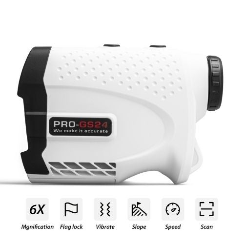 Golf Rangefinder 650 Yards with Slope - 6X Laser Distance Finder - TradixPro