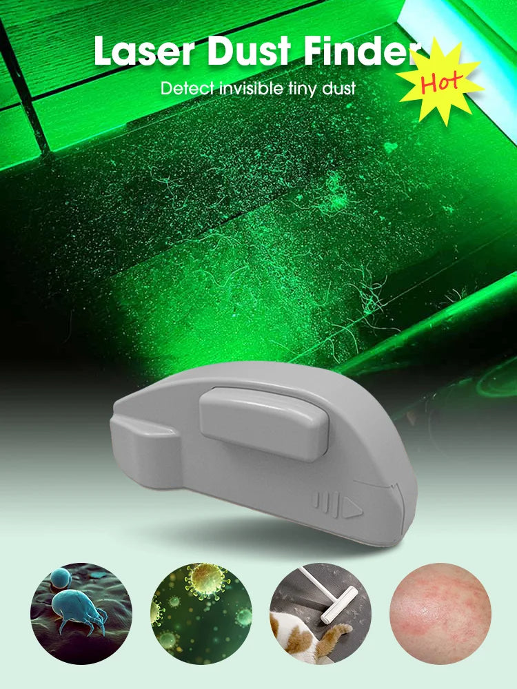 Green Laser Dust Detection Attachment for Vacuum - TradixPro