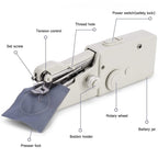 Handheld Sewing Machine - Portable Mini Stitcher for Quick Fabric Repairs - TradixPro