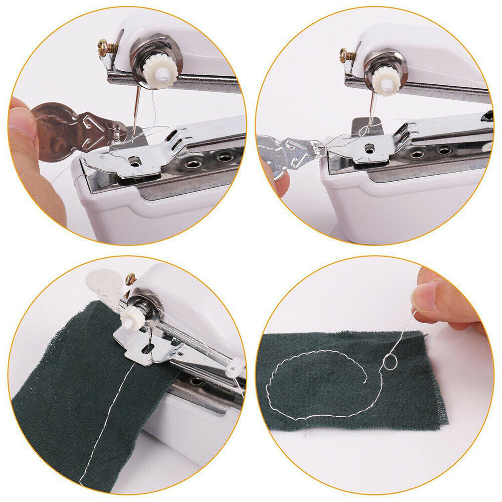 Handheld Sewing Machine - Portable Mini Stitcher for Quick Fabric Repairs - TradixPro