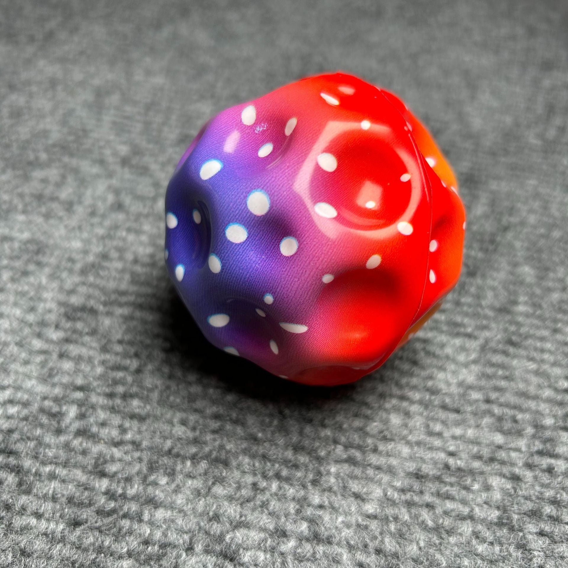 High Bouncing Moon Ball – Super Bounce Crater Surface Toy - TradixPro