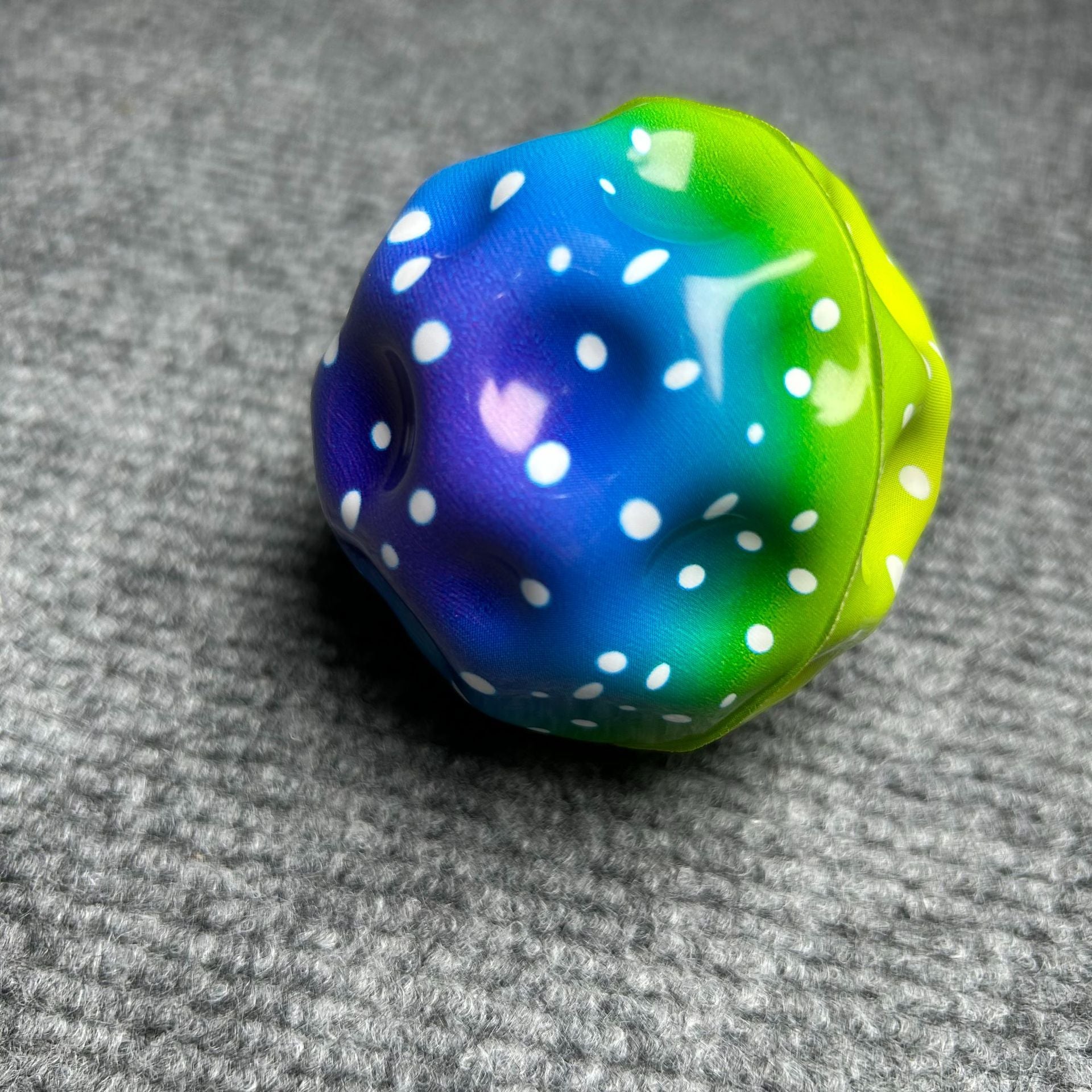 High Bouncing Moon Ball – Super Bounce Crater Surface Toy - TradixPro