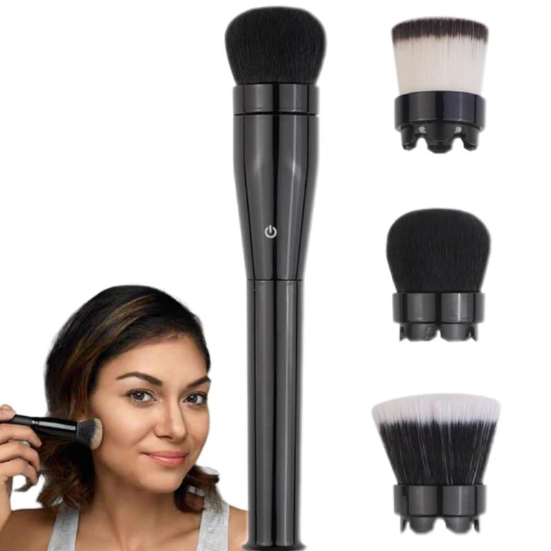 High-Frequency Electric Makeup Brush (Automated Flawless Blending & Perfect Finish) - TradixPro
