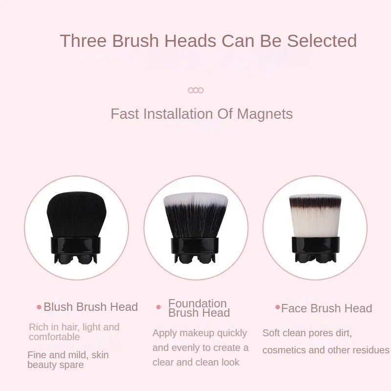 High-Frequency Electric Makeup Brush (Automated Flawless Blending & Perfect Finish) - TradixPro