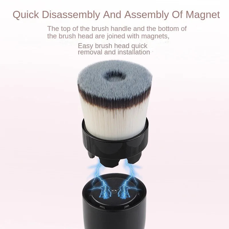 High-Frequency Electric Makeup Brush (Automated Flawless Blending & Perfect Finish) - TradixPro