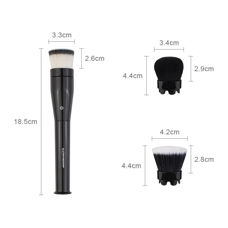 High-Frequency Electric Makeup Brush (Automated Flawless Blending & Perfect Finish) - TradixPro