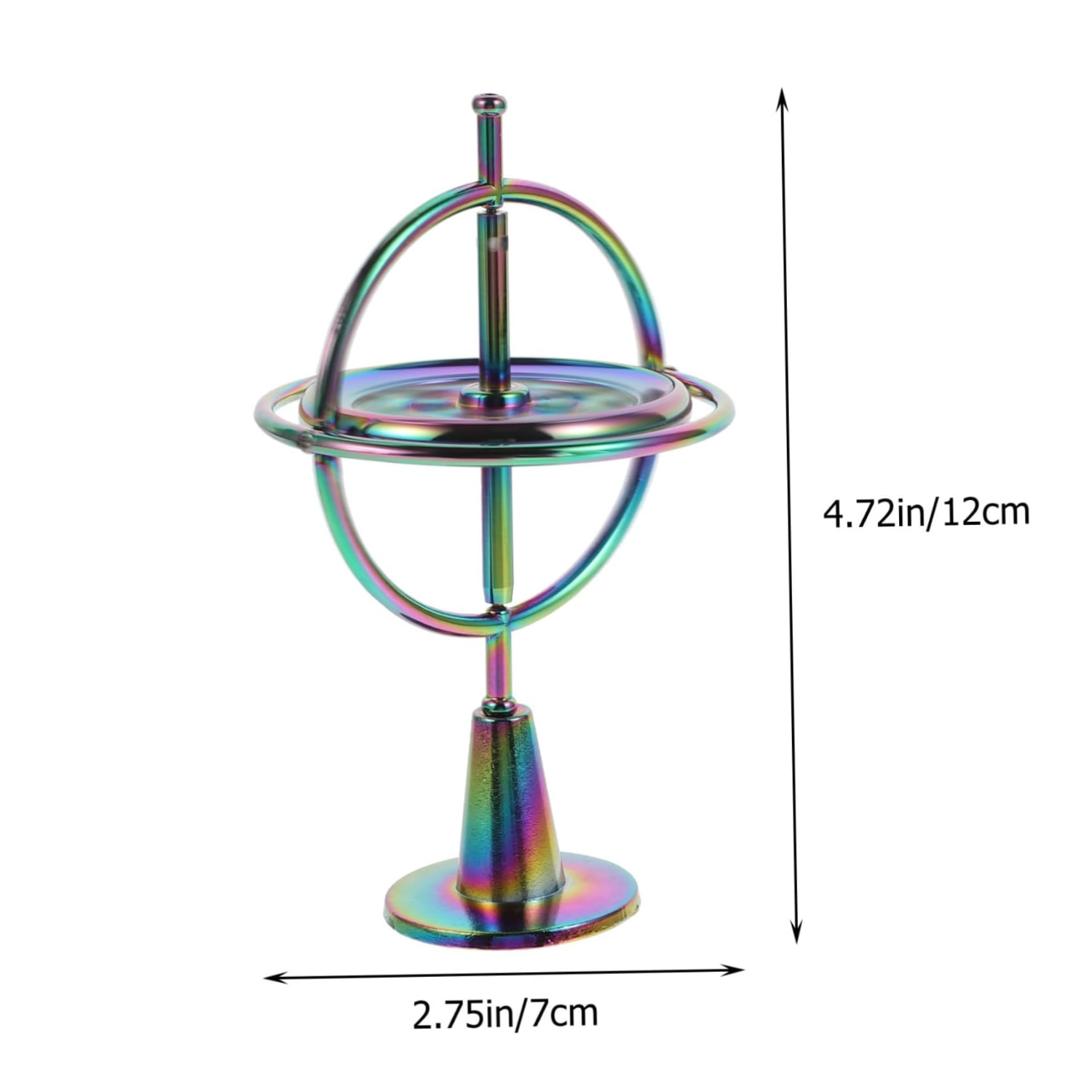High-Precision Gyroscope Fidget Spinner - Metal Science Toy - TradixPro