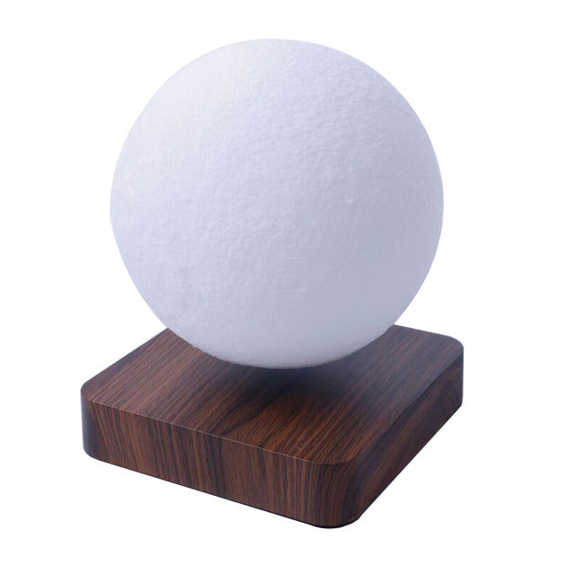 High-Tech Magnetic Levitating Moon Lamp (3D Floating & Rotating Ambiance Light) - TradixPro