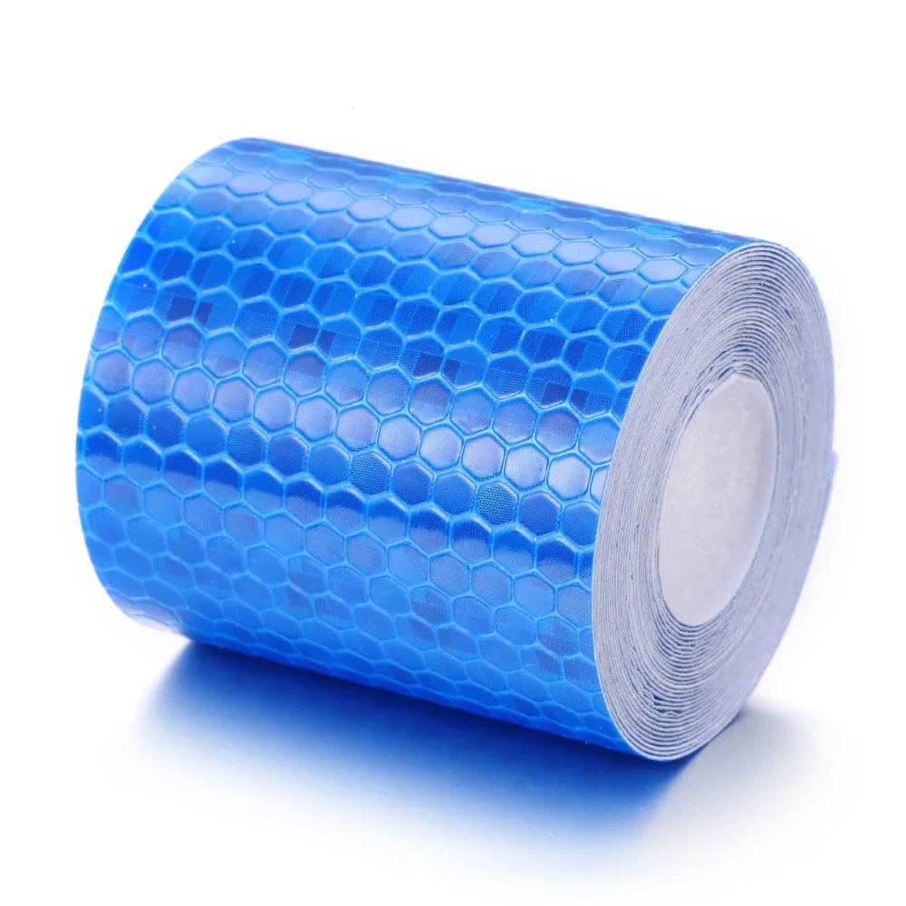 High-Visibility Reflective Safety Tape - Waterproof Self-Adhesive | 1M & 3M Lengths - TradixPro