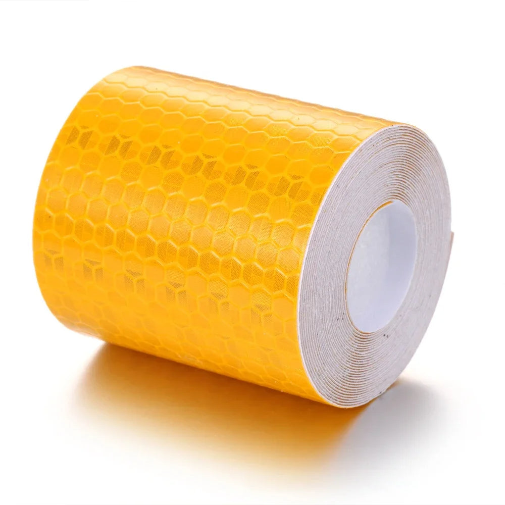 High-Visibility Reflective Safety Tape - Waterproof Self-Adhesive | 1M & 3M Lengths - TradixPro