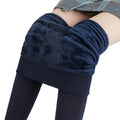 High-Waist Fleece-Lined Thermal Leggings - Shaping & Warmth - TradixPro