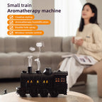 Innovative Vintage Steam Train Humidifier (Fog Effect & Relaxing Night Light) - TradixPro