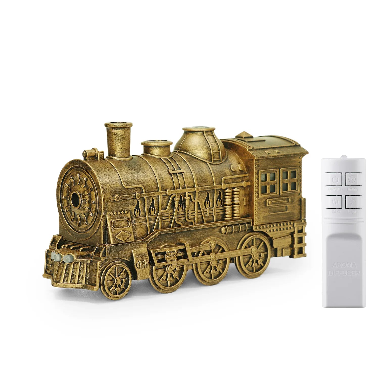 Innovative Vintage Steam Train Humidifier (Fog Effect & Relaxing Night Light) - TradixPro