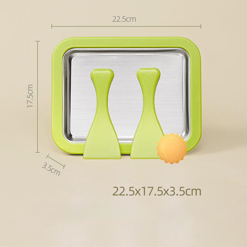 Instant Freeze Rolled Ice Cream Plate (Manual & Quick Dessert Maker) - TradixPro