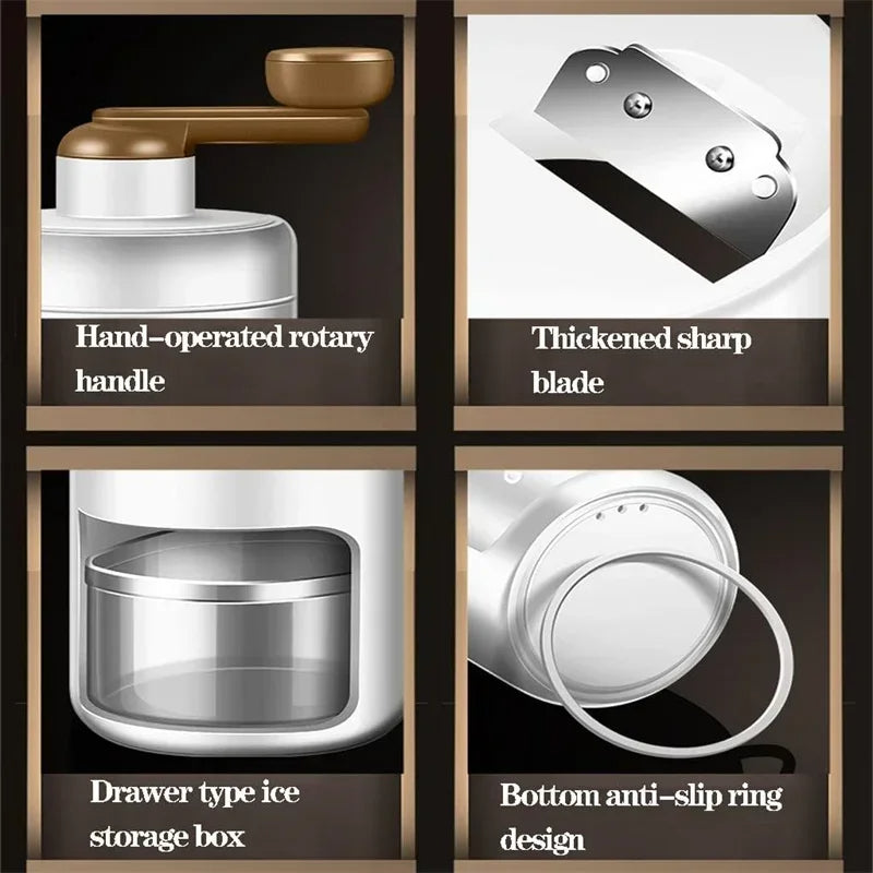 Instant Slushie & Crushed Ice Maker (Family Fun Essential) - TradixPro