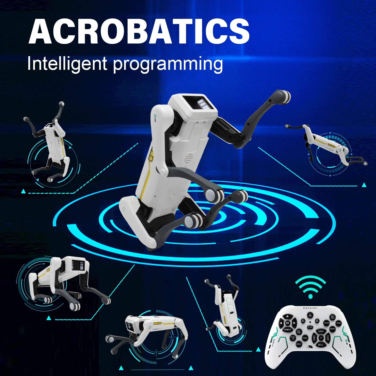 Interactive AI Robot Dog Toy - TradixPro
