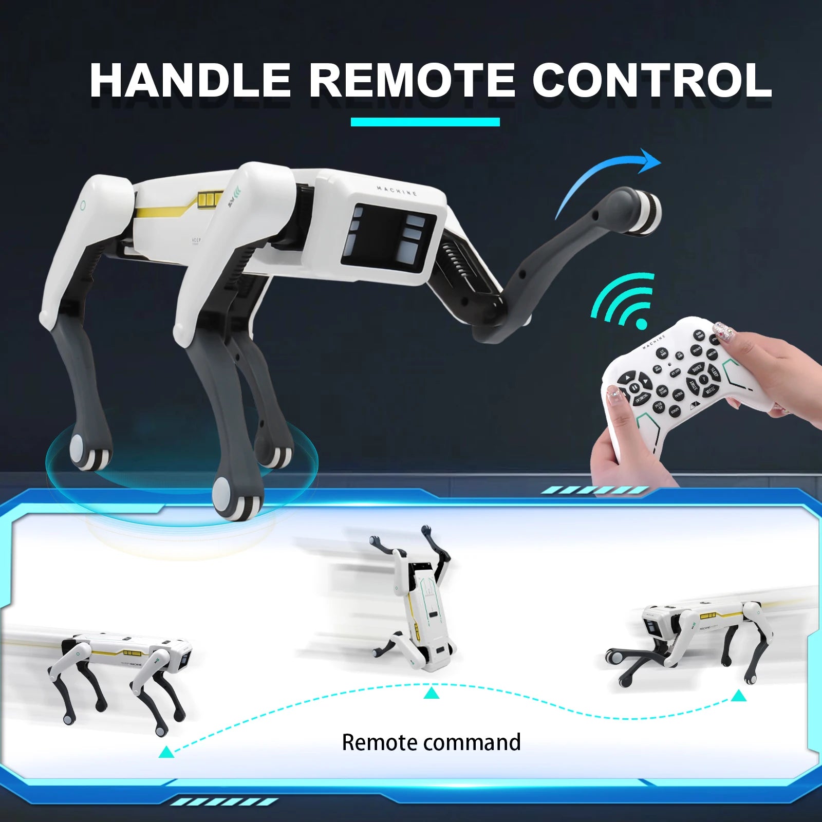 Interactive AI Robot Dog Toy - TradixPro
