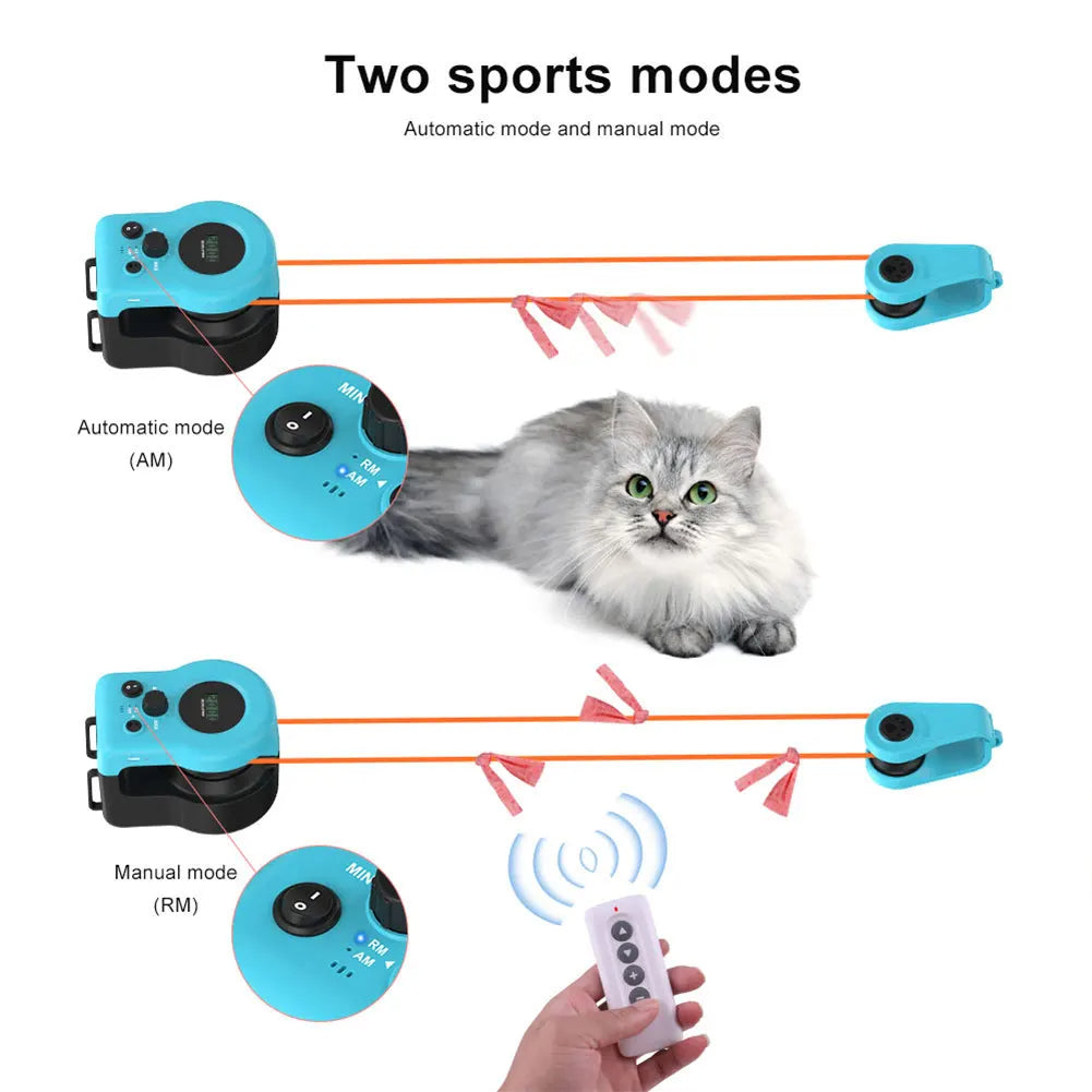 Interactive Cat Running Wheel & Treadmill - Indoor Exercise & Play - TradixPro