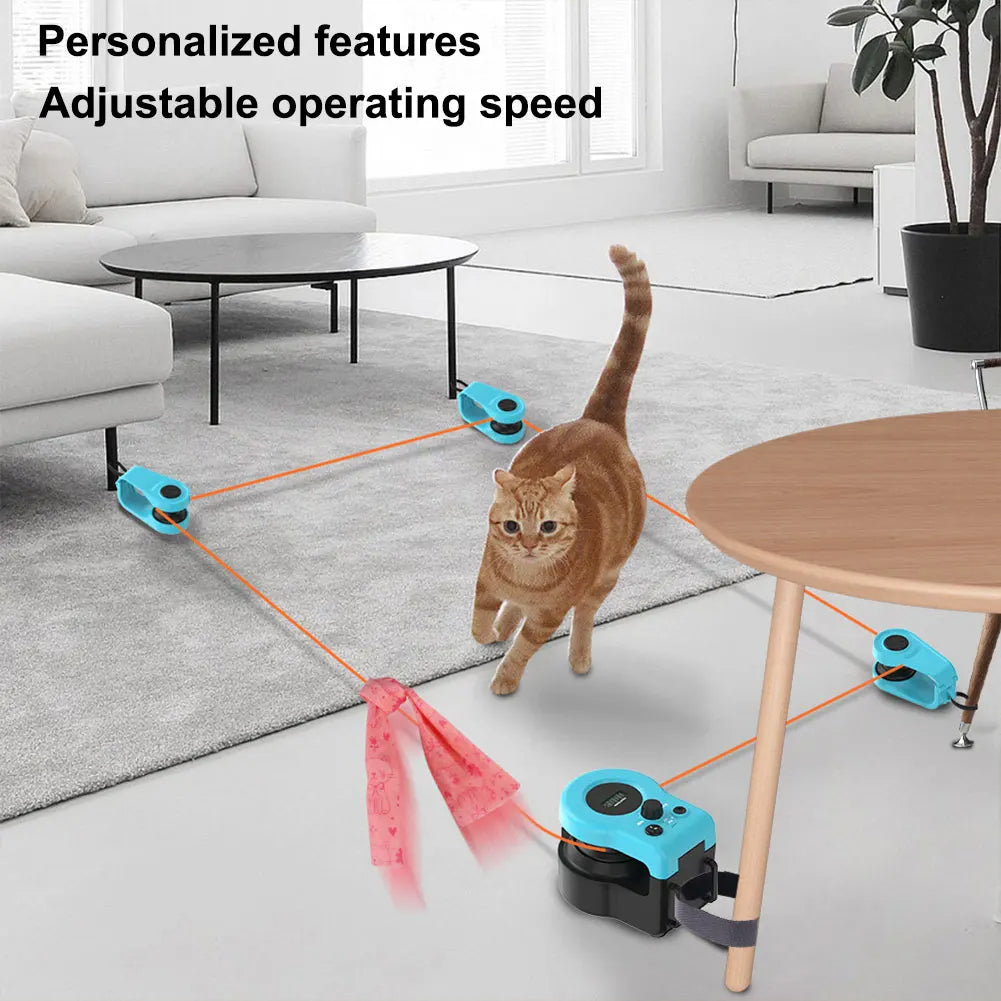 Interactive Cat Running Wheel & Treadmill - Indoor Exercise & Play - TradixPro