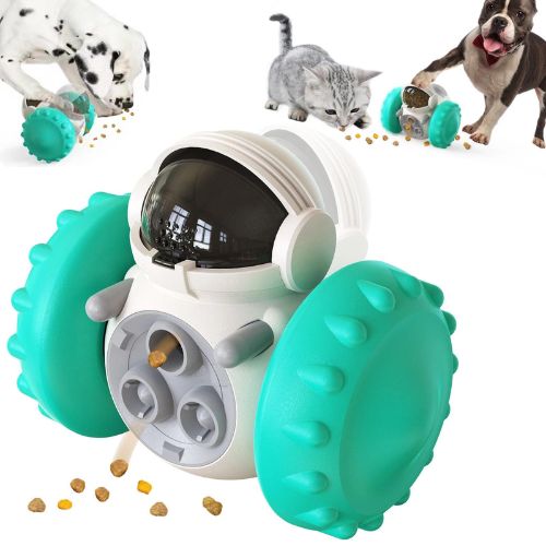 Interactive Pet Treat Dispenser Robot - IQ Training Toy for Dogs & Cats - TradixPro