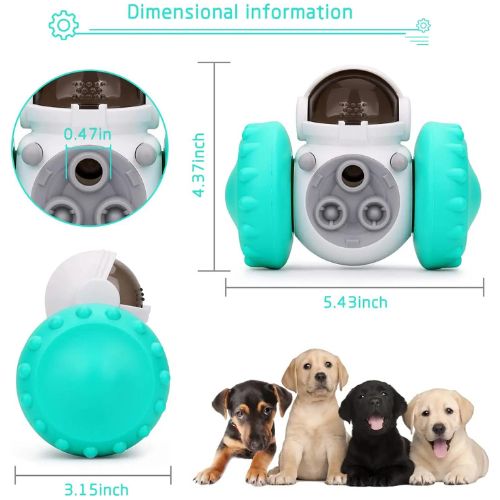 Interactive Pet Treat Dispenser Robot - Smart IQ Training Toy for Dogs & Cats - TradixPro