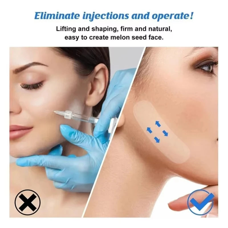 Invisible Face Lift Tape - Ultra-Thin Waterproof Skin Lifting Stickers - TradixPro