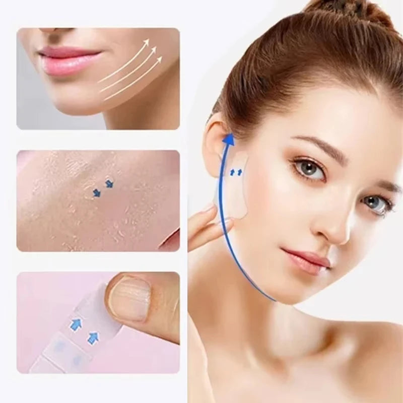 Invisible Face Lift Tape - Ultra-Thin Waterproof Skin Lifting Stickers - TradixPro