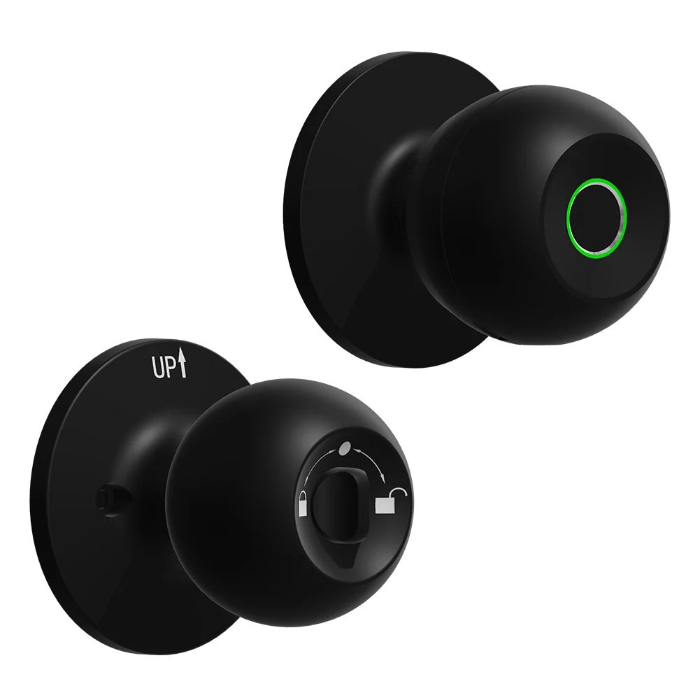 Keyless Smart Door Knob Lock (Biometric Fingerprint & App Control) - TradixPro