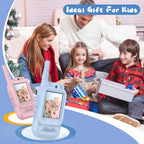 Kids Video Walkie Talkies with Camera - Rechargeable Two-Way Radio Toys - TradixPro