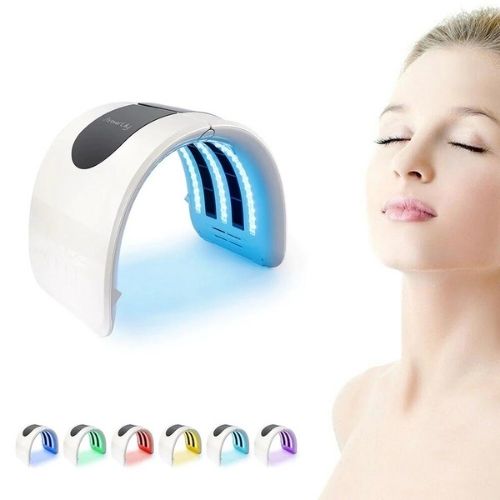 LED Light Therapy Mask - 7 Color Photon Facial Skin Rejuvenation Device - TradixPro