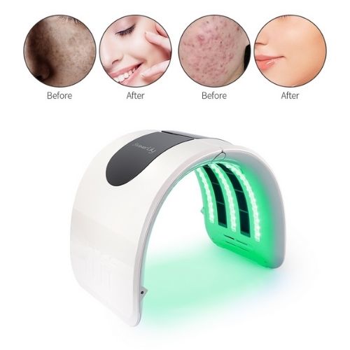 LED Light Therapy Mask - 7 Color Photon Facial Skin Rejuvenation Device - TradixPro