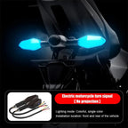 LED Motorcycle Turn Signal Lights with Road Projection - Safety Warning - TradixPro