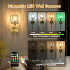 LED RGB Rechargeable Wall Lamp - TradixPro