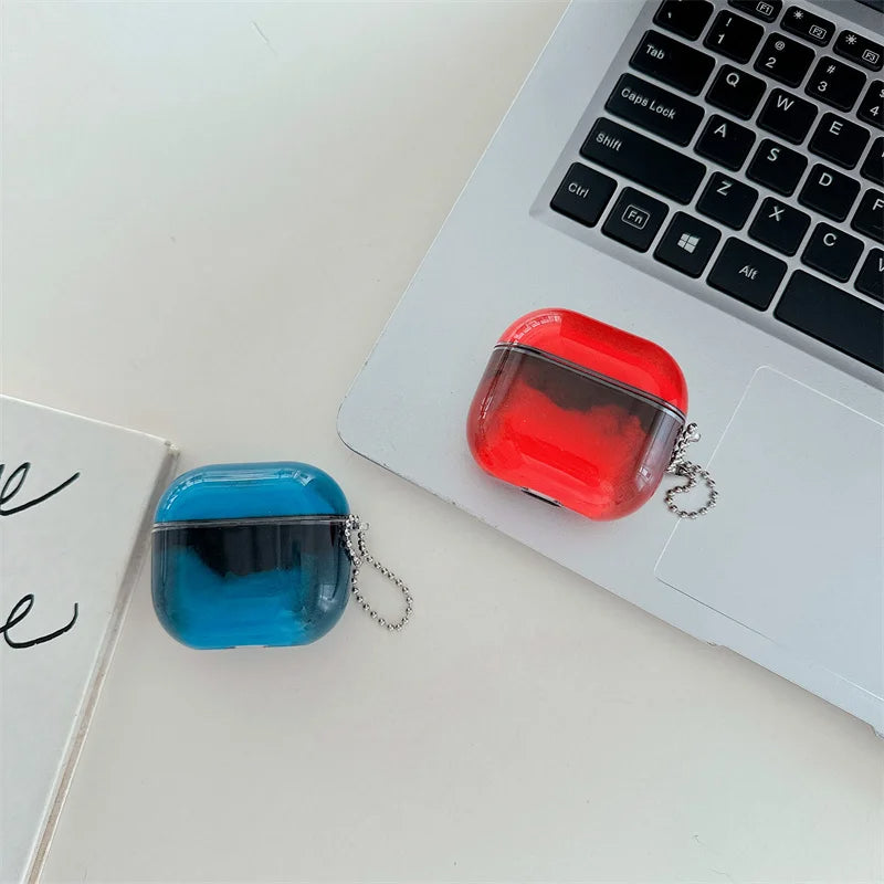 Luminous Quicksand AirPods Case - Glow-in-the-Dark 360° Protection - TradixPro