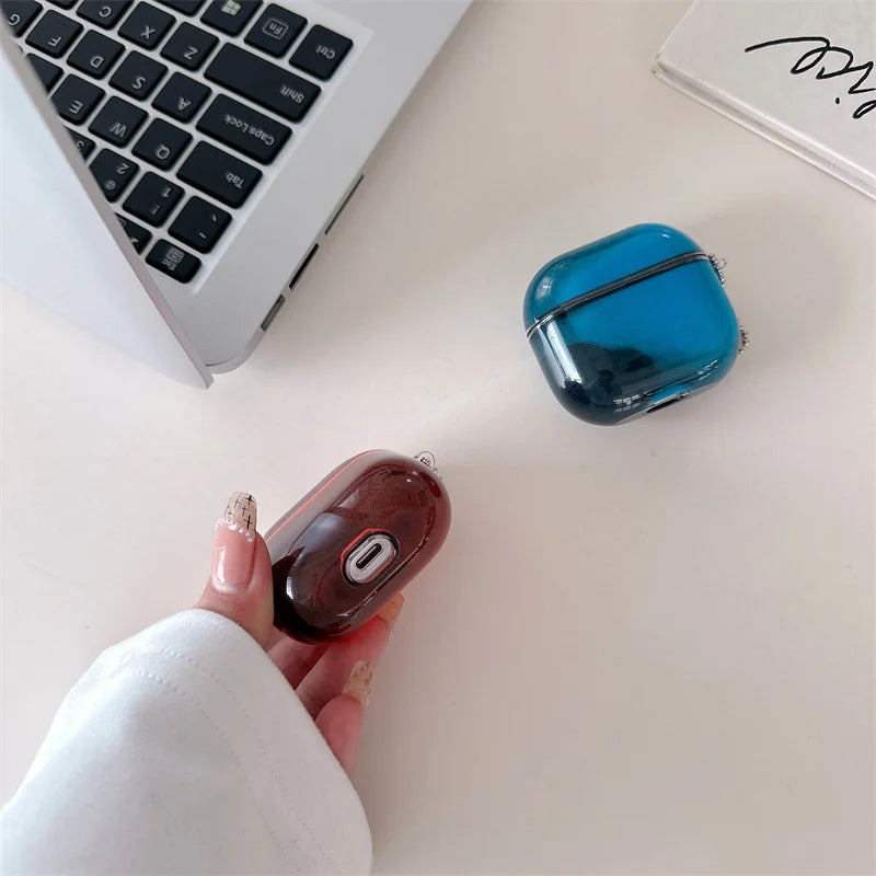 Luminous Quicksand AirPods Case - Glow-in-the-Dark 360° Protection - TradixPro