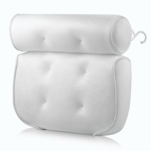 Luxury Non-Slip Bathtub Pillow (Ergonomic Head & Neck Support for Home Spa) - TradixPro