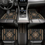 Luxury Persian Rug Design Car Mat Set (Ultimate Interior Elegance Upgrade) - TradixPro