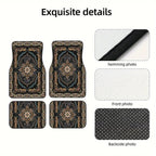 Luxury Persian Rug Design Car Mat Set (Ultimate Interior Elegance Upgrade) - TradixPro