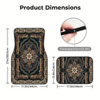 Luxury Persian Rug Design Car Mat Set (Ultimate Interior Elegance Upgrade) - TradixPro