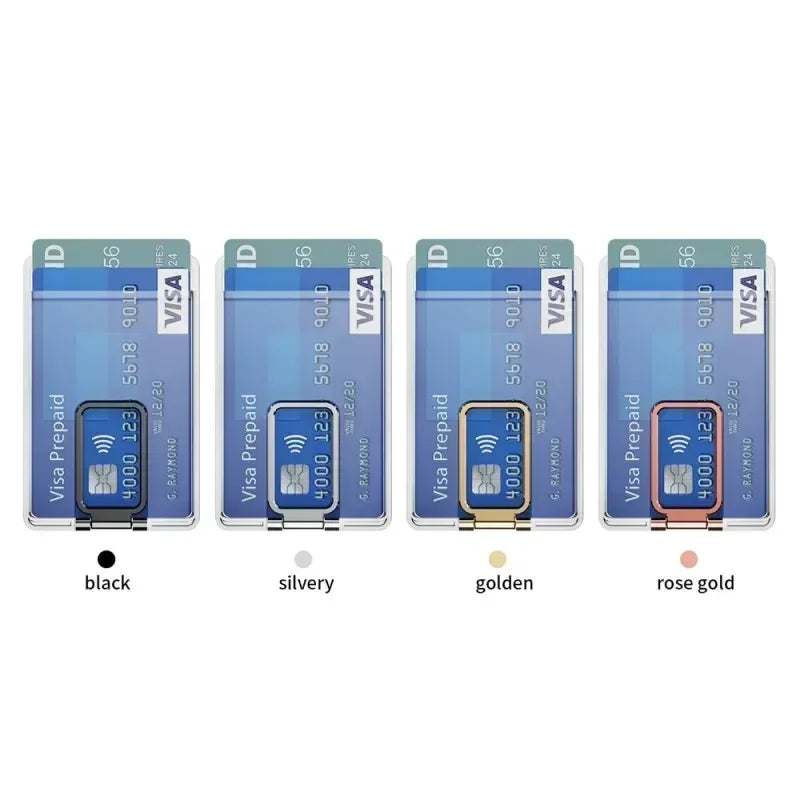 MagSafe Card Holder - Clear Magnetic Wallet with Stand | iPhone - TradixPro