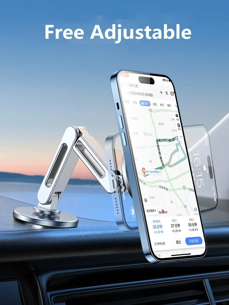MagSafe Foldable Magnetic Phone Stand - Adjustable Desktop - TradixPro