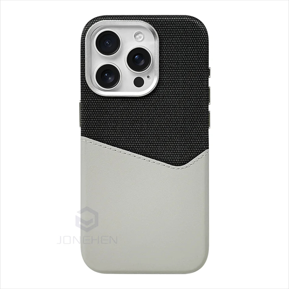 Magnetic Leather Card Holder iPhone Case MagSafe - 5 Colors - TradixPro