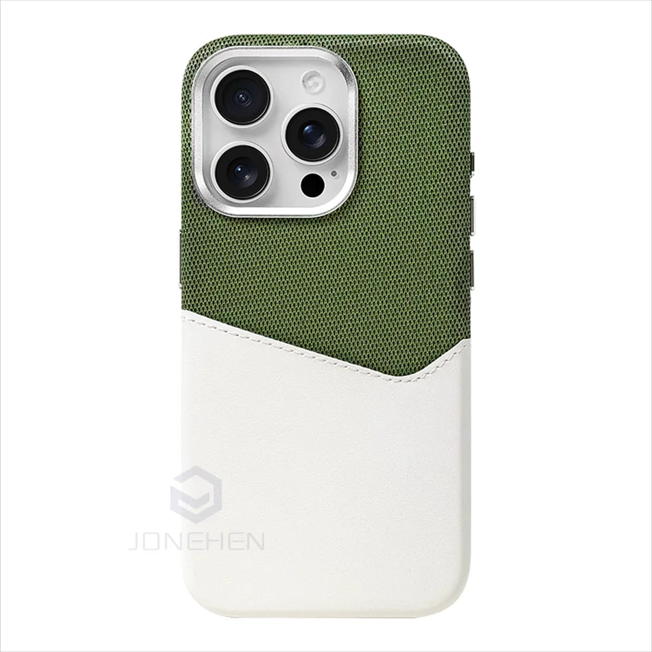 Magnetic Leather Card Holder iPhone Case MagSafe - 5 Colors - TradixPro