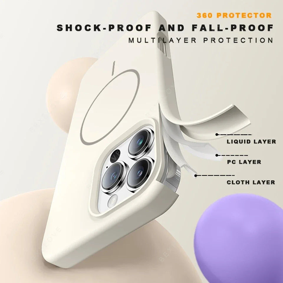 Magnetic Phone Case with Lanyard Strap - TradixPro