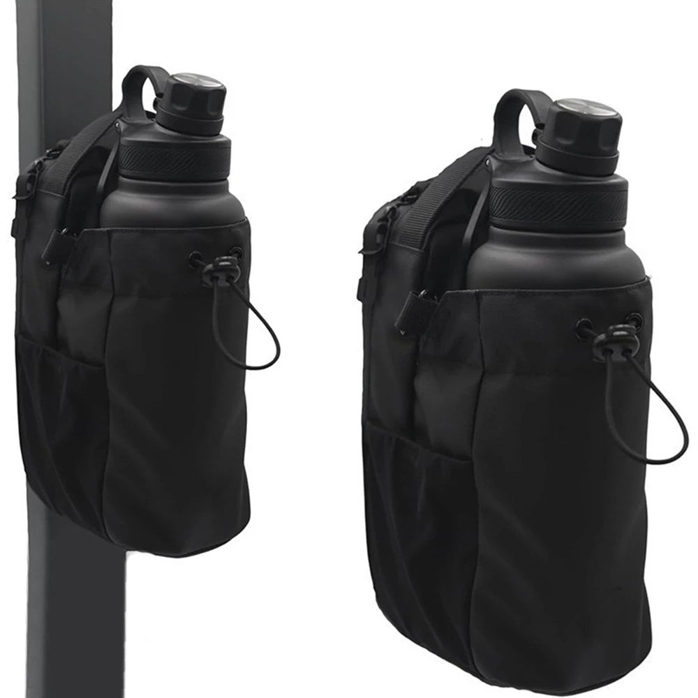 Magnetic Water Bottle Holder - Strong Grip for Gym Equipment - TradixPro