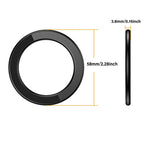 Magsafe Compatible 3-in-1 Magnetic iPhone Ring Grip & Kickstand - TradixPro