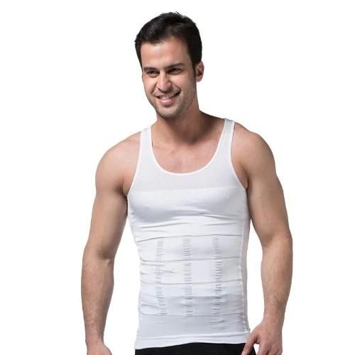 Men's Compression Undershirt - Posture Support & Slimming Vest - TradixPro