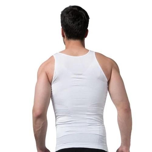 Men's Compression Undershirt - Posture Support & Slimming Vest - TradixPro