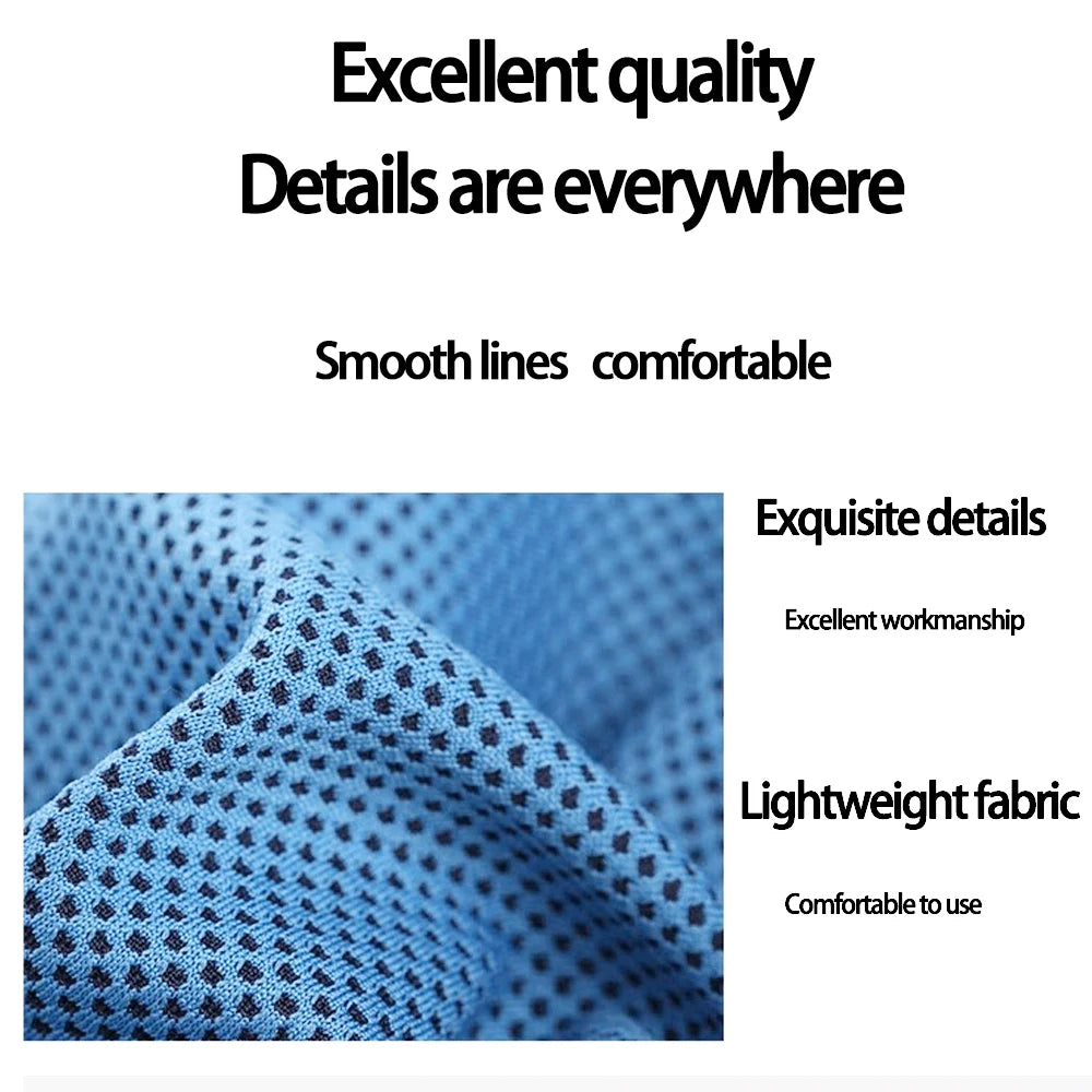 Microfiber Cooling Towel - Quick-Dry Sports Ice Towel for Gym & Outdoor Activities - TradixPro