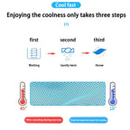 Microfiber Cooling Towel - Quick-Dry Sports Ice Towel for Gym & Outdoor Activities - TradixPro
